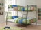 Brantley Full XL/Queen Bunk Bed, Sandy Black & Dark Bronze Hand-Brushed